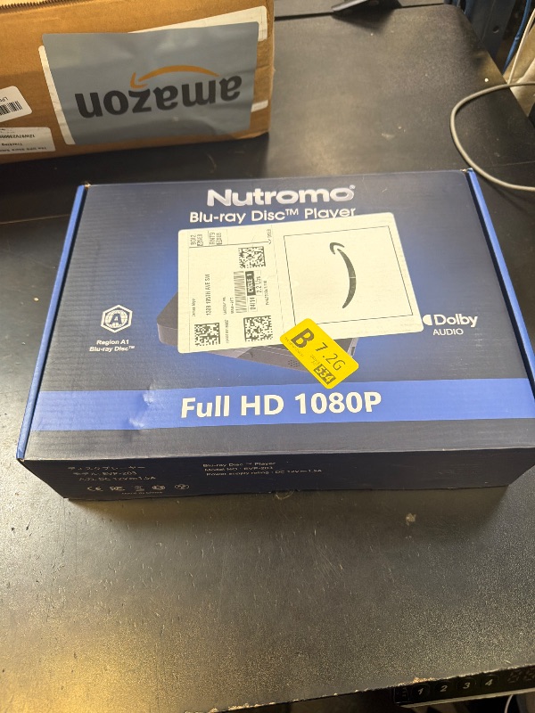 Photo 1 of Blu Ray Player 1080P Blu-ray Disc Player for Home Cinema, Dolby Audio/DTS, Plays All DVDs and Region A 1 Blu Rays, Supports 128GB USB Stick, with HDMI and AV Output Connection Cable, NTSC US Standard
