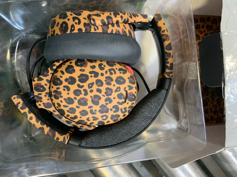 Photo 1 of Skullcandy Crusher ANC 2 Wireless Over-Ear Bluetooth Headphones with Multi-Sensory Bass, Active Noise Cancelling, Up to 60 Hours Battery, Microphone for iPhone Android - Leopard