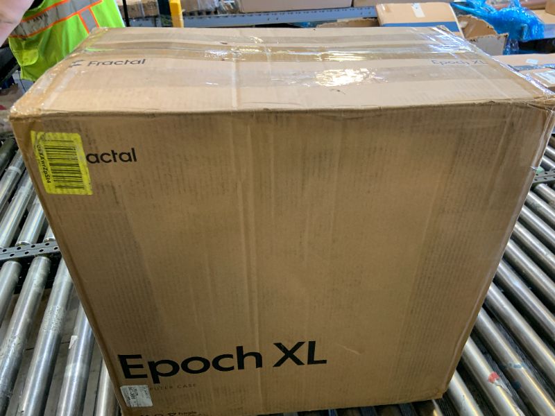Photo 1 of Fractal Design Epoch XL Black Solid - High Airflow PC Gaming Case - Mesh Front Panel - Three Momentum 14 Fans Included - Spacious Interior - ATX/mATX/ITX and Reverse Connector Motherboard Support