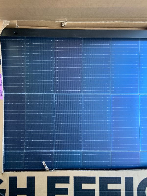 Photo 1 of EPOCH 400W Bifacial Solar Panels,N-Type Class A 12/24 Volt Monocrystalline Solar Panel, High-Efficiency Waterproof Solar Module for RV Camping, Boat, Marine,Off-Grid