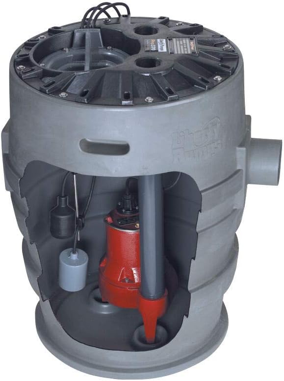 Photo 1 of Liberty Pumps P372LE41 4/10-Horse Power 21 by 30-Inch Pro370 Series Simplex Sewage System
