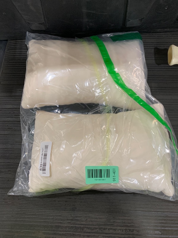 Photo 1 of 1 MIDDLE ONE 2 Pack Small Pillow, Memory Foam Mini Pillow 11 X 7 Inches for Travel, Sleeping, Nap and Neck, Knee, Lumbar Support, Tiny Cushion for Pet, Dogs (Off-White)
