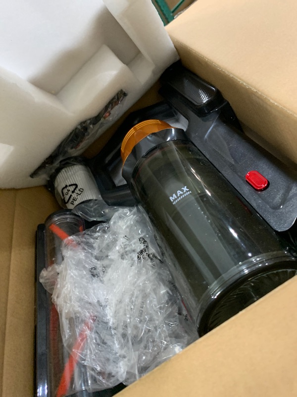 Photo 1 of **BATTERY IS DAMAGED**Cordless Vacuum Cleaner, 650W 55KPa 60Mins Vacuum Cleaners for Home, 8-in-1 Stick Vacuum with Charging Dock Station, Powerful Suction, Rechargeable, Versatile for Carpet, Hard Floor, Pet Hair
