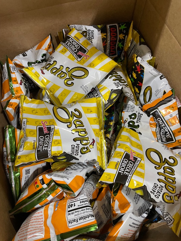 Photo 1 of  Zapps Potato Chips Variety Sampler Pack 30 CT 1OXBAGS 