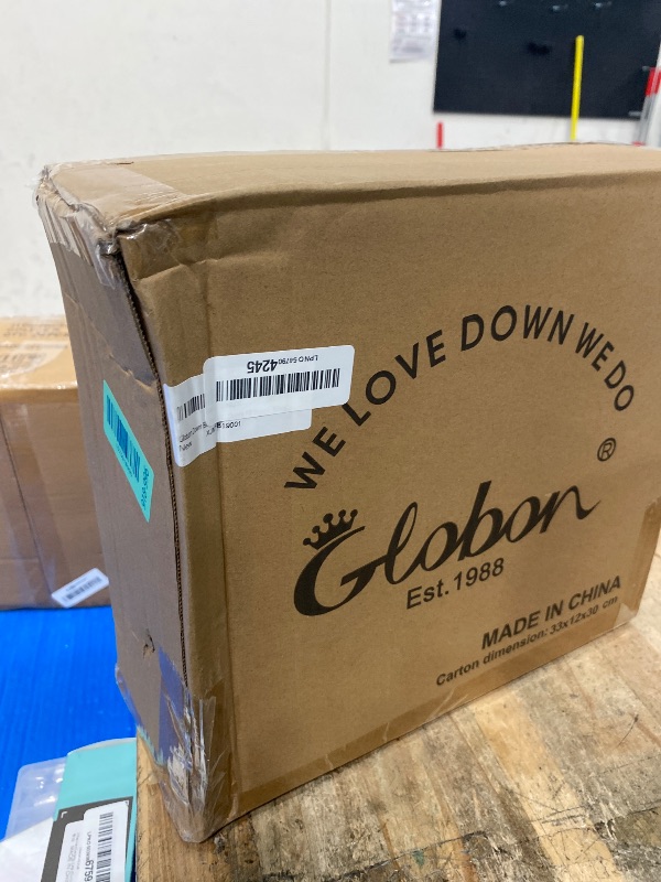 Photo 1 of **FACTORY SEALED** Globon Summer Down Comforter King Size, Extra Lightweight Blanket/Duvet Insert for Hot Sleepers, Noiseless & Extra Soft,106x90 inches,White