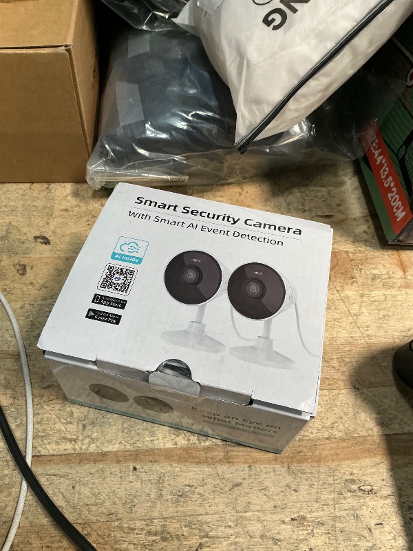 Photo 1 of [5G & 2.4G] Indoor/Outdoor Security Camera for Home, Baby/Elder/Dog/Pet Camera with Phone App, Wi-Fi Camera w/Spotlight, Color Night Vision, 2-Way Audio, 24/7, SD/Cloud Storage, Work w/Alexa, 2Pack