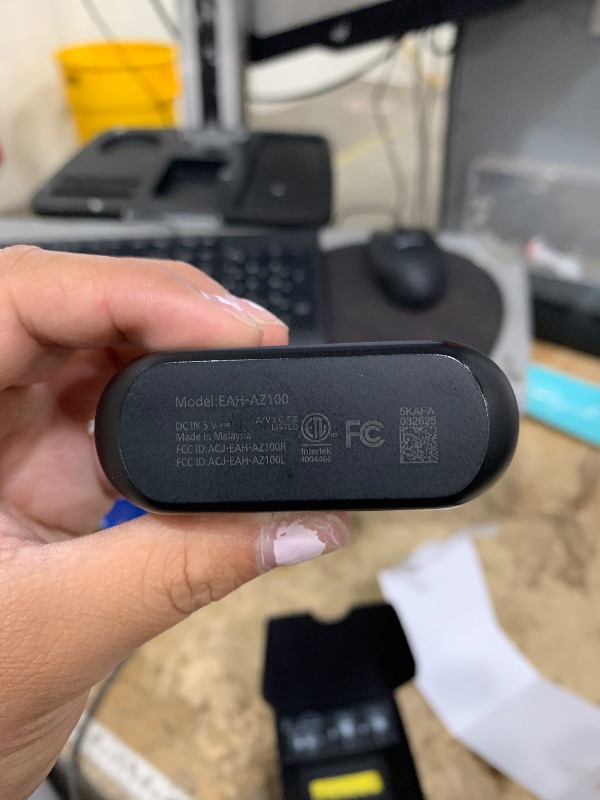 Photo 1 of ***PARTS ONLY****Technics Reference Class Hi-Fi Wireless Ear Buds, Dolby Atmos with Head Tracking, Adaptive Noise Cancelling, 3 Device Multipoint, 10-Hr Battery, Wireless Charging, Improved Fit, EAH-AZ100-K(Black)