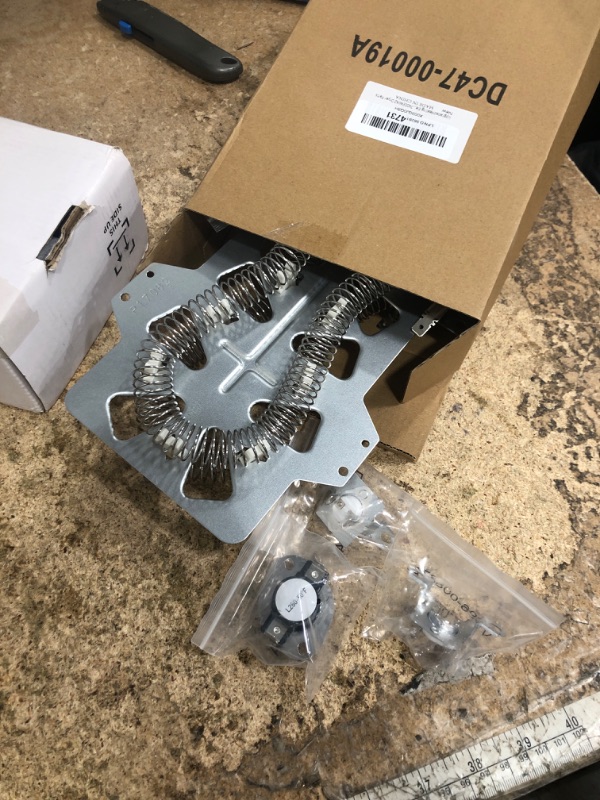 Photo 1 of ?Upgraded?DC47-00019A Dryer Heating Element for Samsung DVE50R5200W/A3 DV45H7000EW/A2 DV40J3000EW/A2 DVE50M7450W/A3 DV42H5000EW/A3 DV42H5200EW/A3 DVE50R5400V/A3 DV48H7400EW/A2 DV42H5200EP/A3