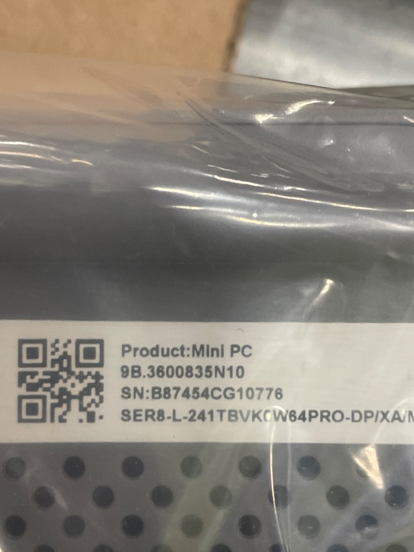 Photo 1 of ***PARTS ONLY**** Beelink SER Mini PC, Mini Computer with DDR RAM M.2 2280 SSD, Supports 4K HDMI, WiFi, BT, LAN, USB