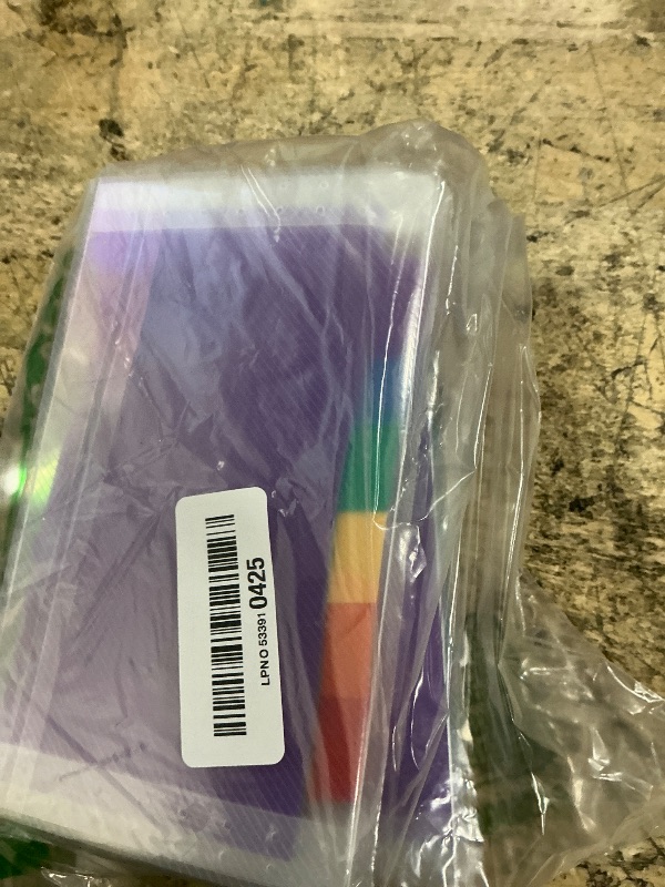 Photo 1 of ***MISSING PARTS***
2 Pack Expanding File Folder,A6 Mini Accordion File Organizer,13 Pockets Rainbow Receipt Organizer Wellet for Monthly Bills,Cards,Check Coupons,Vouchers,Receipt Tax Item or Changes,Coupon Organizer