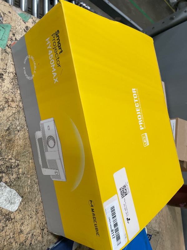 Photo 1 of [Android 14 & 800ANSI] Magcubic Mini Projector 4K 8K Support, Smart Projector Native 1080P with WiFi 6, Bluetooth 5.4, Auto Focus, Auto Keystone, 180° Rotation, Portable Projetor for Bedroom HY450Max
