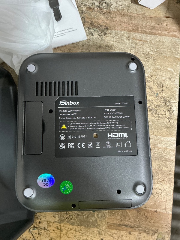 Photo 1 of [2000 ANSI/Auto Focus & Keystone/Built-in APP] 4K Outdoor Projector with Wifi and Bluetooth, Smart Portable Projector with Built in Apps YouTube/PrimeVideo & Dolby, Home Theater Projector with HDR10+