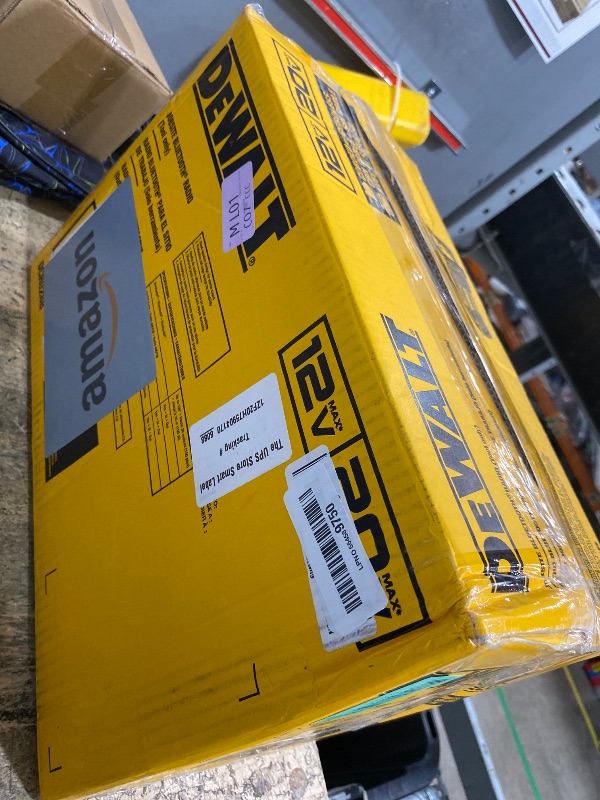 Photo 1 of **Parts Only**DEWALT 12V/20V MAX Portable Bluetooth Radio, Cordless, 100 ft Range, 3.5” Subwoofers, Jobsite (DCR028B)