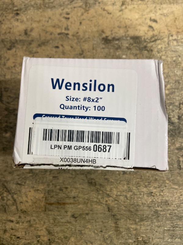 View 2 of (100 pcs)#8×2" Phillips Truss Head Wood Screws Stainless Steel 410 Quick Metal Self Tapping
