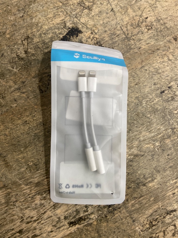 View 2 of [Apple MFi Certified] 2 Pack Lightning to 3.5 mm Headphone Jack Adapter, iPhone Aux Adapter Converter Dongle Audio Cable Compatible with iPhone 14 13 12 11 X XS 8 7