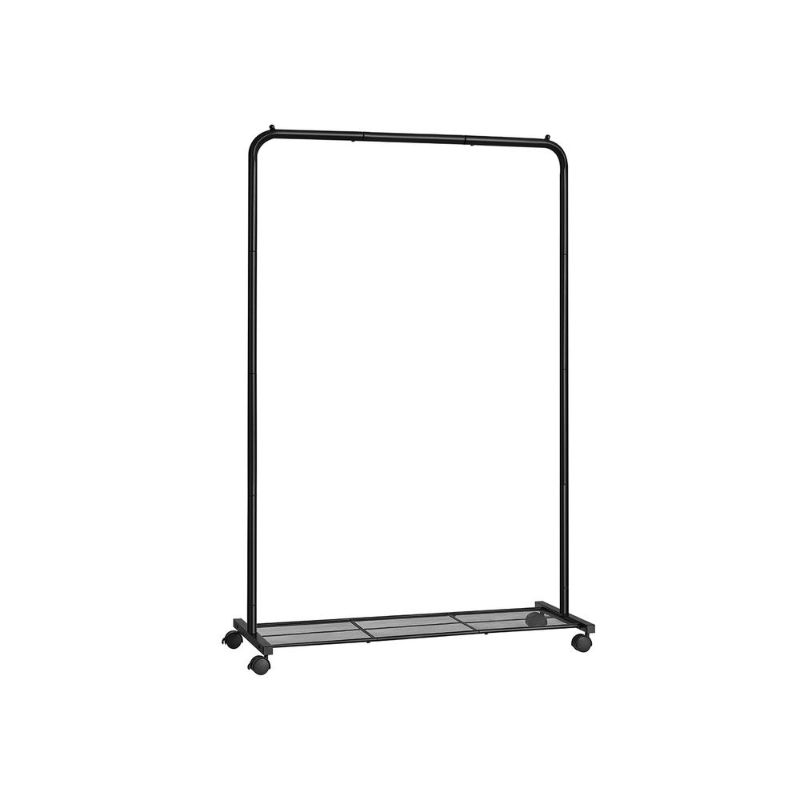 Photo 1 of **FACTORY SEALED** SONGMICS Clothes Rack with Wheels and Dense Mesh Storage Shelf