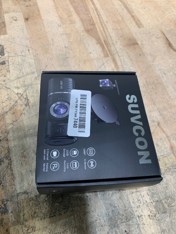 Photo 1 of **ITEMS FACTORY SEALED** Dash Cam Front and Rear, 1080P Dash Camera for Cars, 3 Channel Car Camera Front Rear and Inside with 32GB Card, Loop Recording, Night Vision, HDR, 24Hr Parking, G-Sensor