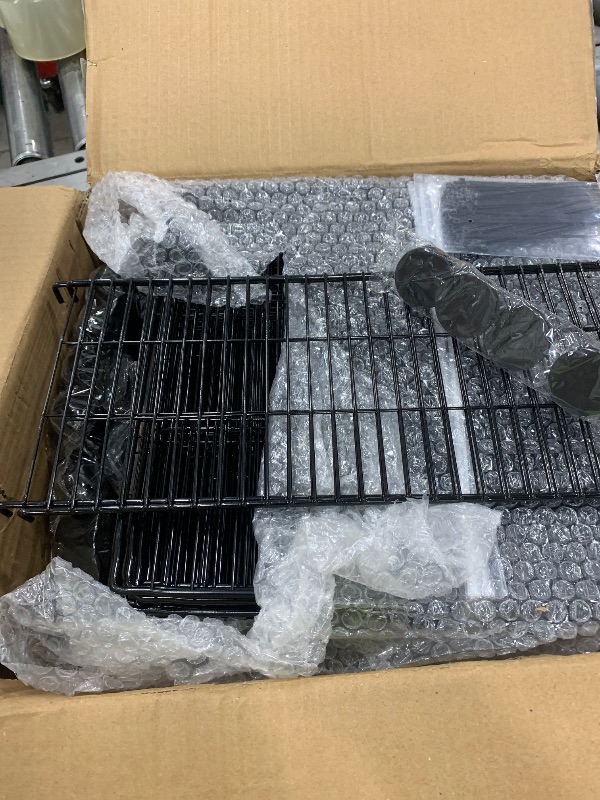 Photo 1 of **STOCK PHOTO TO REFERENCE STYLE OF CAGE, UNSURE FINISHED SET UP SINGLE FLOOR OR MULTIPLE FLOOR U/K** Cat Cages Indoor Enclosure DIY Cat Playpen Catio Detachable Metal Wire Kennels Cats Crate Large Extra Exercise Place