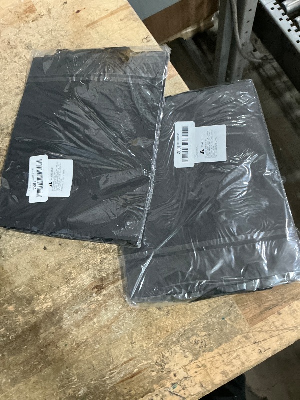 Photo 1 of (2) SETS Epoesch Black Small Gift Bags with Handles and Tissue Paper, 8x5x10 Inch 4 Pack Paper Bags for Men, Women, Birthdays Party, Baby Showers, Weddings, Father's Day, Anniversaries, Holidays (Black small )