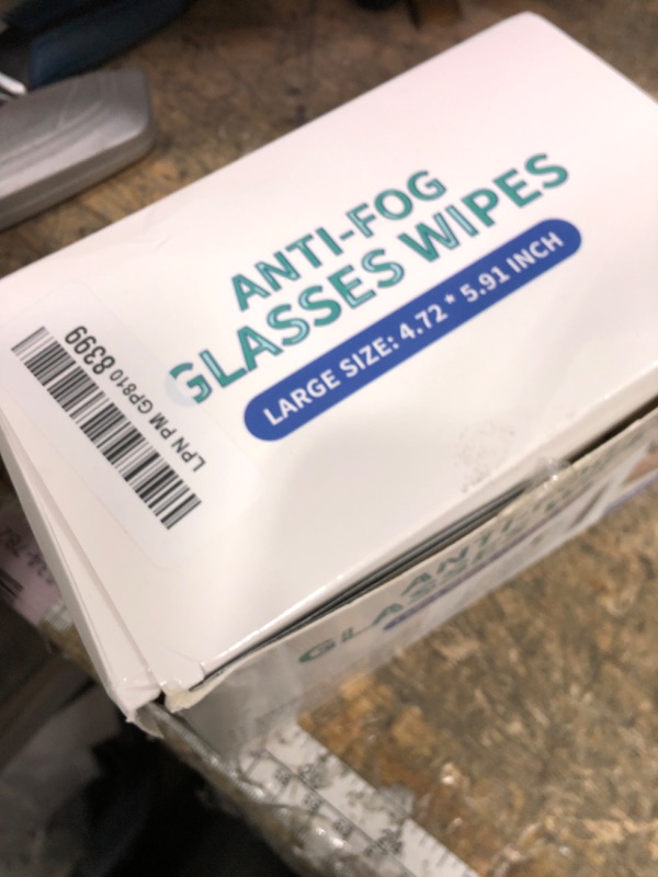 Photo 1 of [200 Pack] Anti Fog Wipes for Glasses, Large Glasses Cleaner, Lens Wipes for Eyeglasses, Pre-Moistened Individually Wrapped Cleaning Wipes, Eyeglasses Cleaner Wipes for Camera Phone (4.72 * 5.91 inch)1076025747
