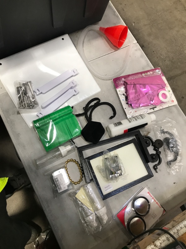 Photo 1 of ***Bundle of miscellaneous home goods/picture frame/hardware/baloons