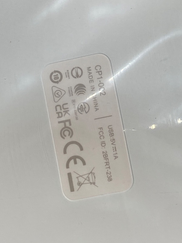 Photo 1 of [ km5 ] Rechargeable CD Player with Bluetooth [ Instant Disk Audio CP1 ( White ) ] Hi-Fi Audio Portable CD Player for Car