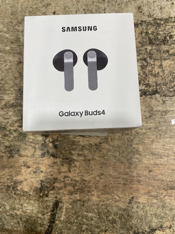 Photo 1 of *nonfunctional* Samsung Galaxy Buds 4 (2026) AI True Wireless Bluetooth Earbuds, Noise Cancelling, Hi-Res Audio, 1-Way Speaker, New Fit, IP54, Live Translation, Black [US Version, 2 Yr Warranty]