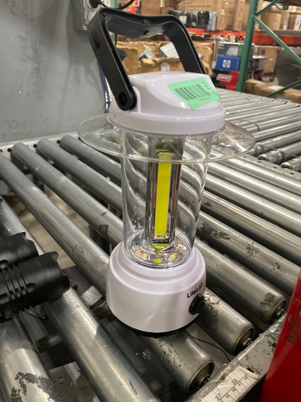 Photo 1 of ***MISSING CHARGER***
 LitezAll 24877 3500 Lumen Rechargeable Lantern