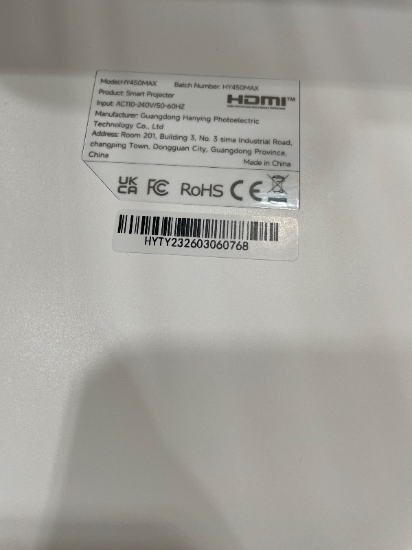 Photo 1 of [Android 14 & 800ANSI] Magcubic Mini Projector 4K 8K Support, Smart Projector Native 1080P with WiFi 6, Bluetooth 5.4, Auto Focus, Auto Keystone, 180° Rotation, Portable Projetor for Bedroom HY450Max