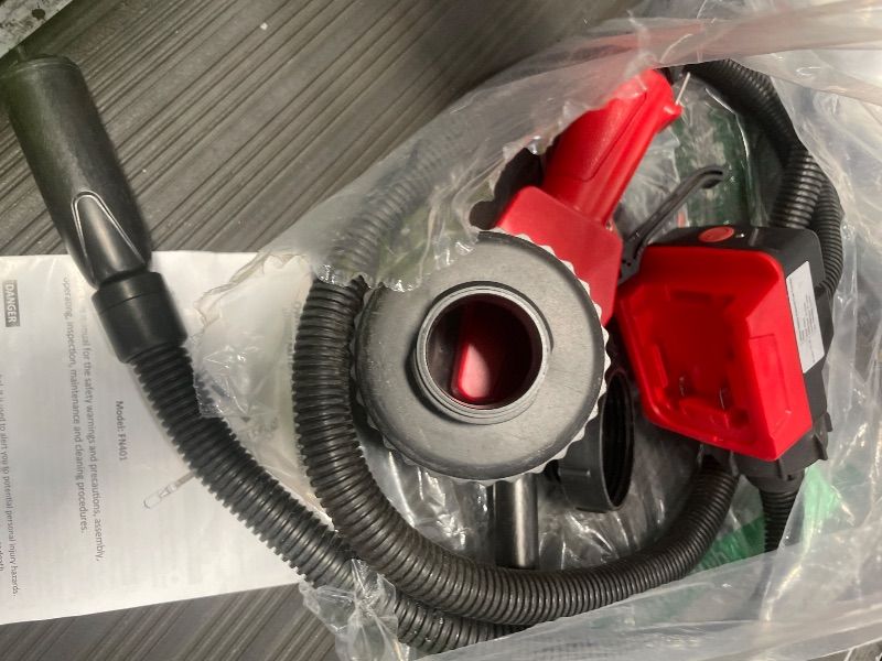 Photo 1 of ***SEE NOTES***Vierkate 5GPM Cordless Fuel Transfer Pump,Auto-Stop & Hand Nozzle, Compatible with DeWalt 20V & Milwaukee 18V Batteries, 51'' hose,Vertical Operated Gas Can Pump for Diesel,Gasoline(Bare Tool)