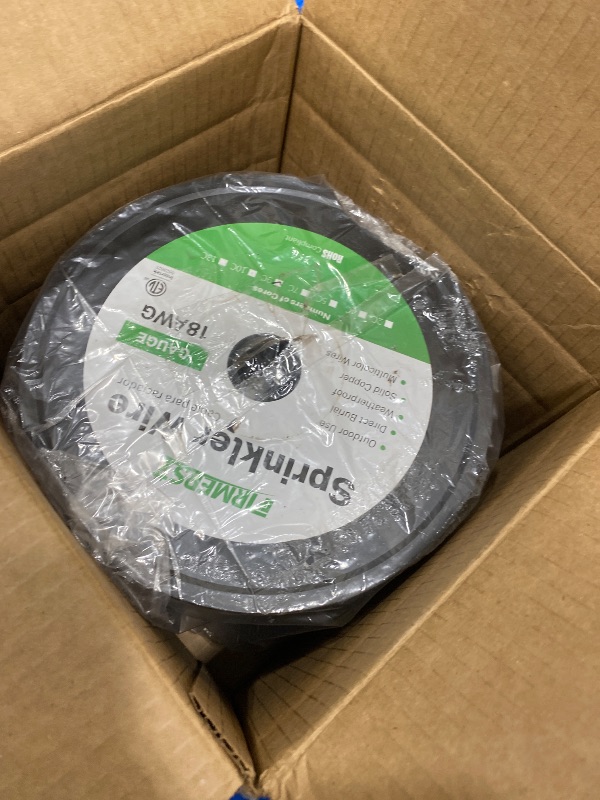 Photo 1 of **RETAIL IS WORTH ABOUT $50** FIRMERST 18/9 Solid Sprinkler Wire for up to 8 Valves System 20 Feet