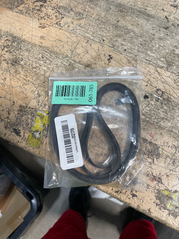 View 2 of ?2026 Upgraded?WH01X27538 Washer Drive Belt for GE & Hotpoint Washing Machines-Industrial V-Belt Replacement Kit (2-Pack),for AP6328256,PS12299369,4587903,290D1101P005,Upgraded Durable Motor Belt.