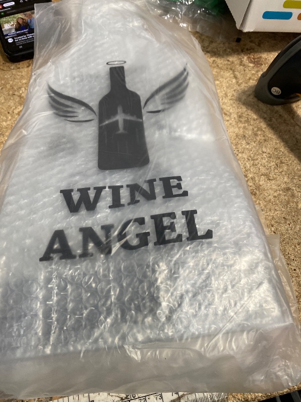 Photo 1 of [UPGRADED PROTECTION] 4 Set (8 pcs) Reusable Wine Bags for Travel, Wine Travel Protector, Bottle Travel Sleeve Case For Airplane, Car, Cruise, TRIPLE Protection Luggage Leak-Proof Safety Impact Resist
