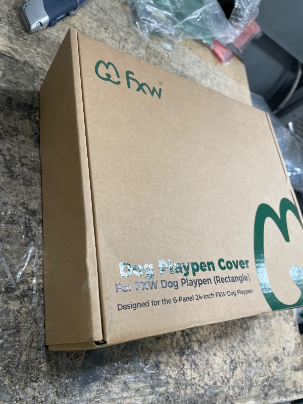 Photo 1 of (Not Suitable for Other Brands) FXW Exclusive Mesh Top Cover, Only Fits FXW Rollick/Homeplus/Instant/Aster 22.8" W x 24" H 6-Panel Playpen (Playpen not Included), Rectangle?Patent Pending