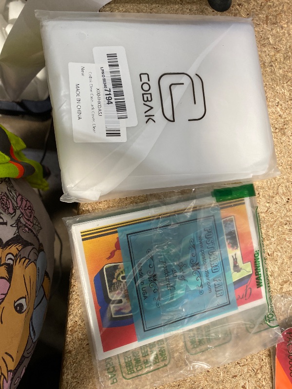Photo 1 of **2 ITEMS**
CoBak Clear Case for All-New Kindle Paperwhite 12th Gen 2024 (7") & Kindle Colorsoft Signature Edition (7") - Lightweight, Scratch-Proof Silicone Back Cover, Clear
+ postcard set of 20