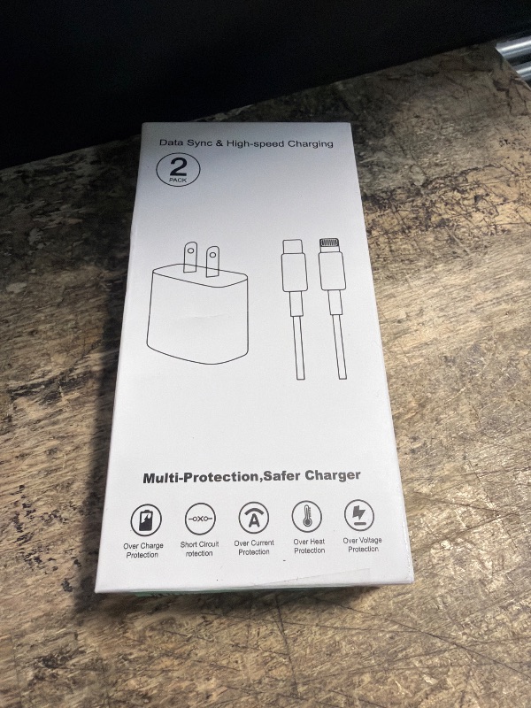 Photo 1 of [Apple MFi Certified]10FT Fast iPhone Charger,Extra Long Apple Charger Fast Charging 2Pack USB C Charger Block Plug + 10Foot Lightning Cable Cord for iPhone 14/Pro/Pro Max/Plus/13/12/11/XS/XR/X/SE2022