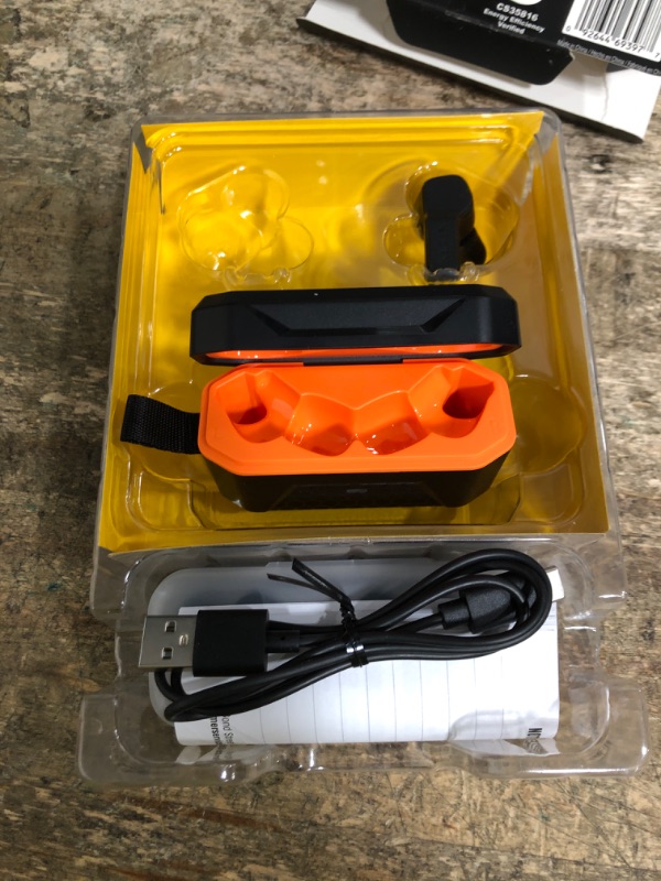 Photo 1 of *ONLY 1 EARBUD* Klein Tools AESEB1S SMART SENSE True Wireless Safety Earbuds with Bluetooth and Situational Awareness, 26dB Hearing Protection, 30-Hr Runtime