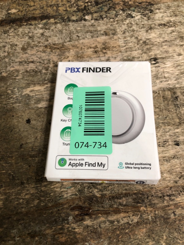 Photo 1 of [Apple MFi Certified] LBPRT Air Tracker Tag 4 Pack, Smart Bluetooth Item Finder Work with Apple Find My (iOS Only, Android not Supported), Key Locator for Luggage Suitcase, Wallet. Replaceable Battery