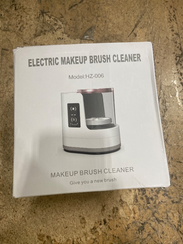 Photo 1 of ***MISSING PARTS***
LARDERGO Makeup Brush Cleaner Machine, Ultimate Efficient Electric Automatic Cleaner and Dryer for All Types of Makeup Brushes
