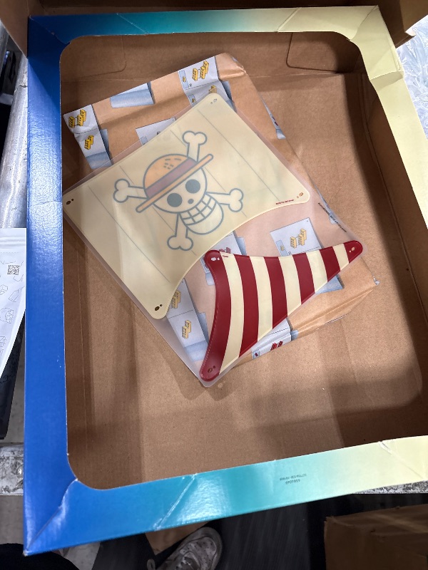 Photo 1 of **ALL BAGS ARE SEALEDAS SHOWN IN PHOTOS, IF BROUGHT BACK OPENED, ITEM WILL BE REJECTED** Lego ONE Piece The Going Merry Pirate Ship Building Blocks - Pretend Play Adventure Toy for Boys & Girls, 10+ - Straw Hat Crew Toy Figures & Playset for Anime Fans -