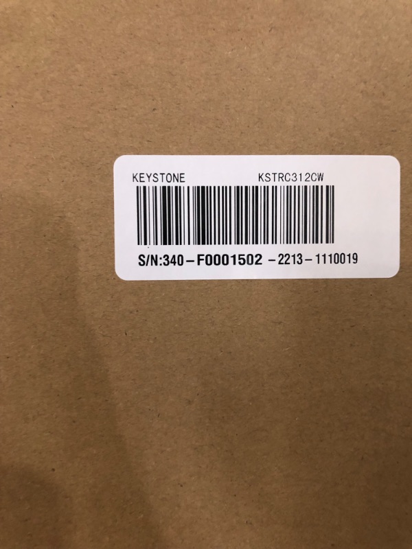 Photo 1 of ***FACTORY SEALED***Keystone New Standard 3.1 Cu. ft. 18.5 in W Compact Standard Door Refrigerator/Freezer, White, KSTRC312CW
