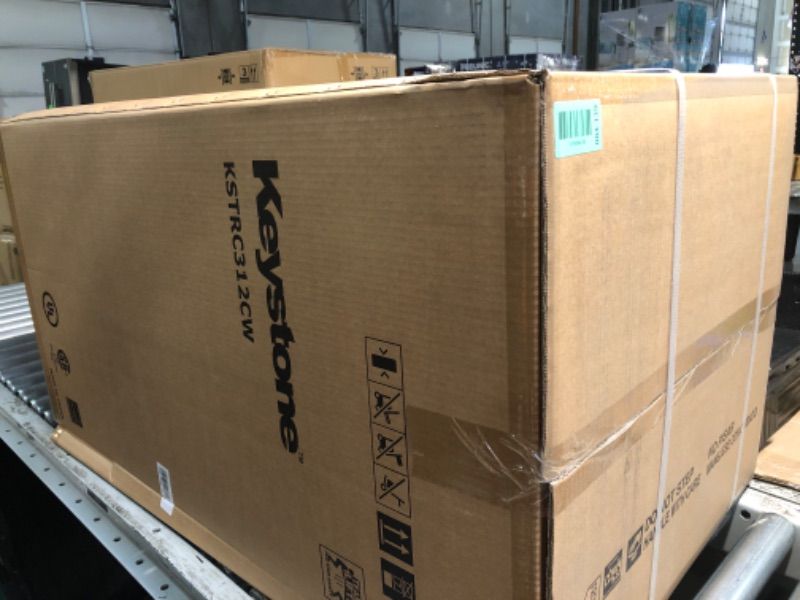 Photo 1 of ***FACTORY SEALED***Keystone New Standard 3.1 Cu. ft. 18.5 in W Compact Standard Door Refrigerator/Freezer, White, KSTRC312CW
