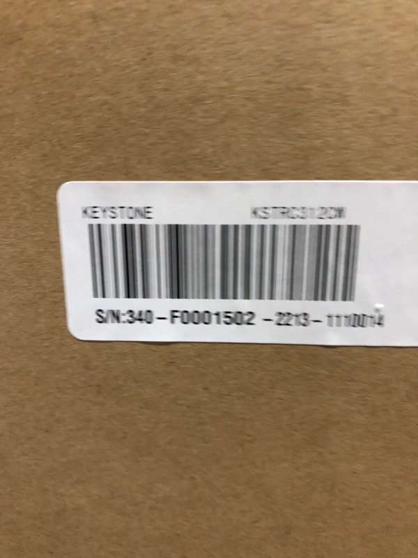 Photo 1 of ***FACTORY SEALED***Keystone New Standard 3.1 Cu. ft. 18.5 in W Compact Standard Door Refrigerator/Freezer, White, KSTRC312CW
