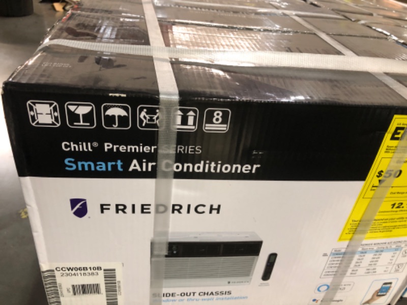 Photo 1 of ***FACTORY SEALED***Friedrich CCW12B10A Chill Premier 12000 BTU Smart Window/Wall Air Conditioner