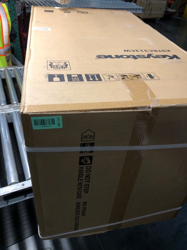 Photo 1 of ***FACTORY SEALED***Keystone New Standard 3.1 Cu. ft. 18.5 in W Compact Standard Door Refrigerator/Freezer, White, KSTRC312CW