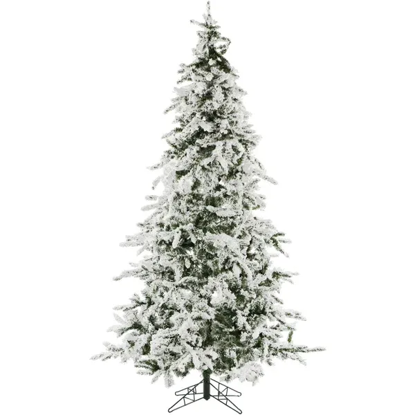 Photo 1 of ***FACTORY SEALED***Christmas Time 7.5 ft. White Pine Snowy Unlit Artificial Christmas Tree
