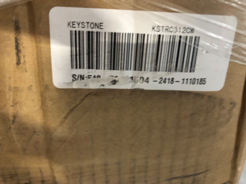 Photo 1 of ***FACTORY SEALED***Keystone New Standard 3.1 Cu. ft. 18.5 in W Compact Standard Door Refrigerator/Freezer, White, KSTRC312CW
