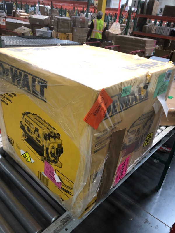 Photo 1 of ***FACTORY SEALED***DEWALT Thickness Planer, 13-inch Wood Planer, Three Knife Two Speed, 15 Amp, 20,000 RPM Motor (DW735X)
