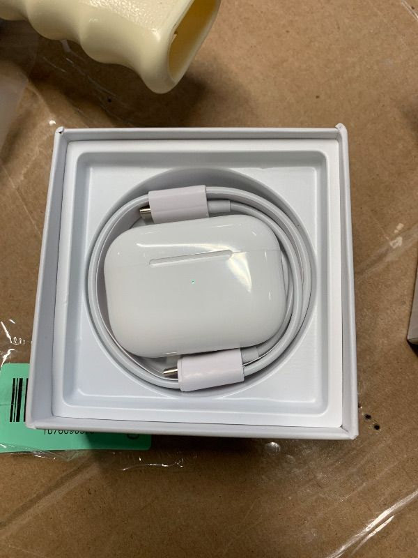 Photo 1 of ***FACTORY SEALED***Apple AirPods Pro (2nd Generation) with MagSafe Charging Case (USB-C) (Renewed Premium)