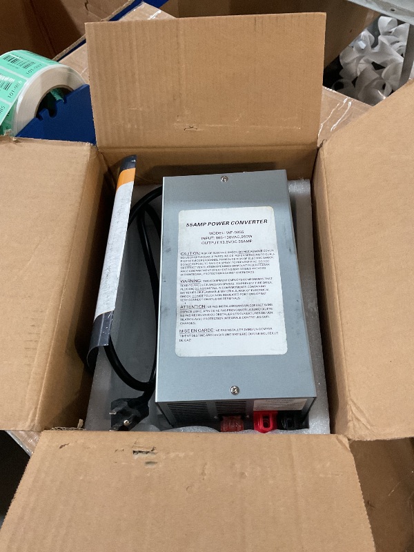 Photo 1 of ???? ??????? WF-9855 55 Amp Power Converter, Rv Power Converter, WF-9855-AD, Replace for RV Trailer Camper 9800 Series, WF-9855-AD, 55 Amp Power Converter for Rv, 5 Years Warranty